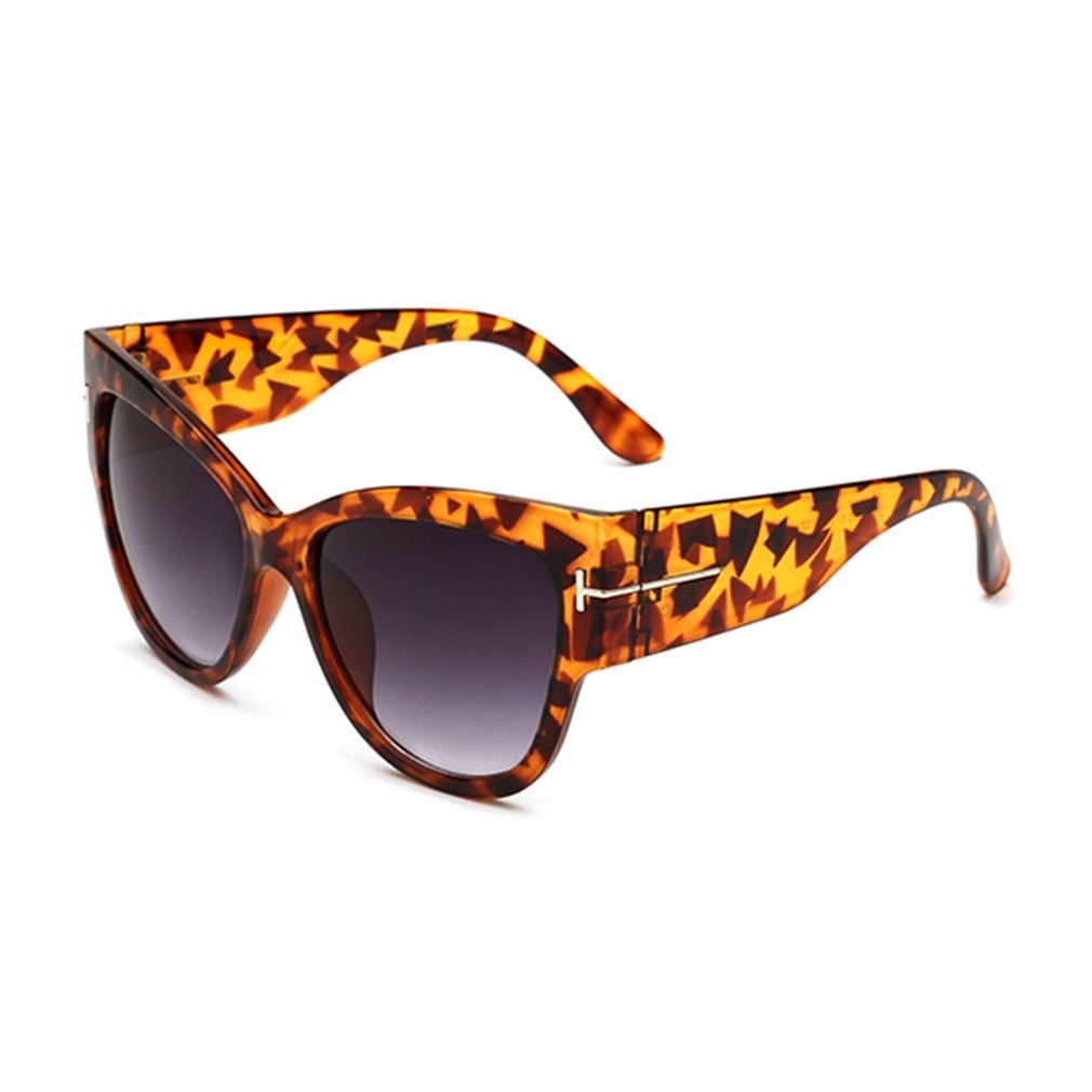 Animal Print Cat Eye Sunglasses
