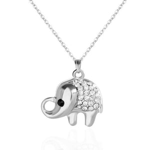 Silver Elephant Necklace