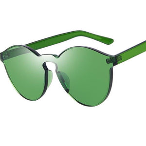 Green Fashion Sunglasses