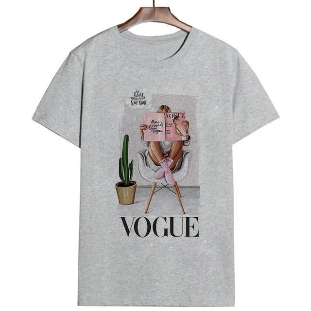 Gray Vogue Tshirt