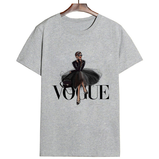 Chic Vogue Gray Tshirt